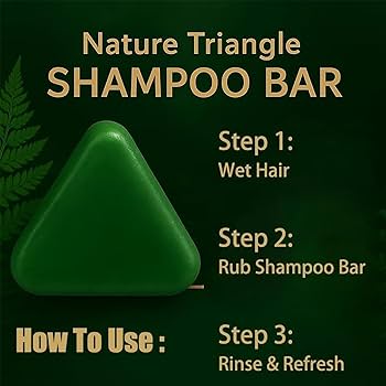 Nature Seven™ Green Shampoo Bar – Plant-Based & Nourishing