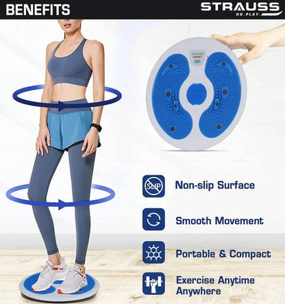 5 In1 Tummy Twister for AB Exerciser Fat Burning And Weight Loss Tummy Twister Ab Exerciser